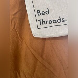 Bed Threads 100% French flax linen twin duvet cover